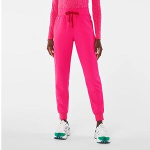 Figs Bright Pink Jogger Pants TALL